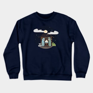 Christmas Manger Crewneck Sweatshirt